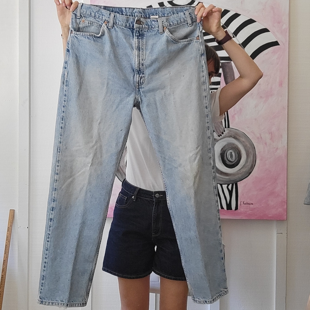 Orange Tag, Vintage Limit Colectio Levi's 505 Jeans W40 L32 Reg. Fit Str. Leg